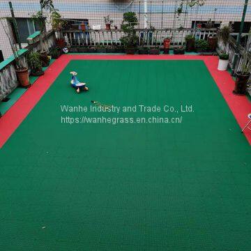 Wanhe Factory Badminton Court Mat Interlocking Floorings photo-3