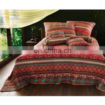 Elegant Bedspread With Cross Splendid Pattern Printed 100% Cotton,cmia Bedspread