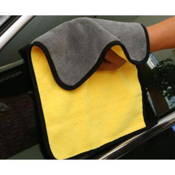 Factory Direct Sales Double Side Quick Dry Microfiber Glasses Car Cleaning Towel photo-5