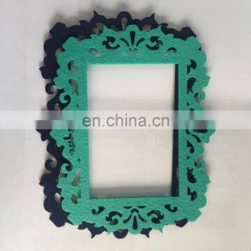 Customized Die Cut Felt Frames for Photo Prop on Milestone Baby Blanket photo-4