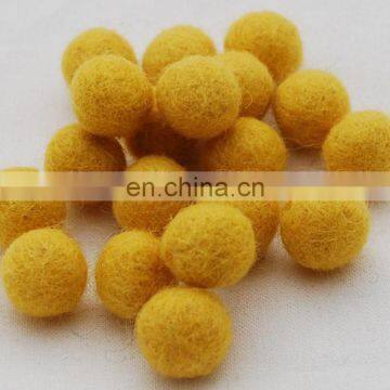 oem logo for you green wool felt balls