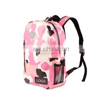 New Arrival Pink Ladies Sport Waterproof Backpack Camping Water Resistant Bag For Women