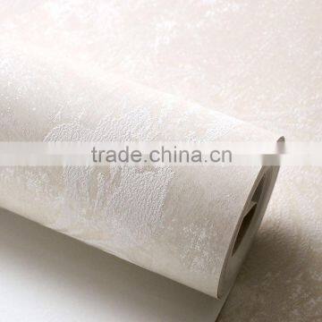 European Simple Buttercup Sweet Potato Leaves Plain Non-woven Shop for Retro Living Room Bedroom TV Background Green -3d Wall