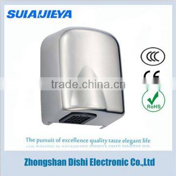 hotel supplies low price eco stainless steel hand dryer for toilet