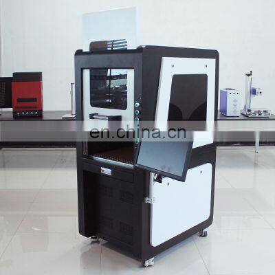 High Performance Stainless Steel Fiber Laser Marking Machine Logo Maker Machine for Bar Code photo-2