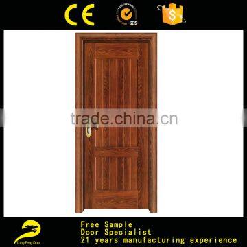 China supplier latest exterior steel french wood door price