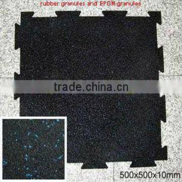 Interlocking Rubber Floor Tiles/gym Rubber Flooring Mat Most Popular