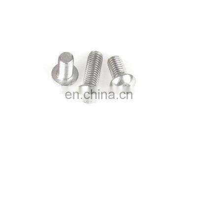 SS304 Stainless Steel Hexagon Socket Screws Round Pan Head Mushroom Head photo-3