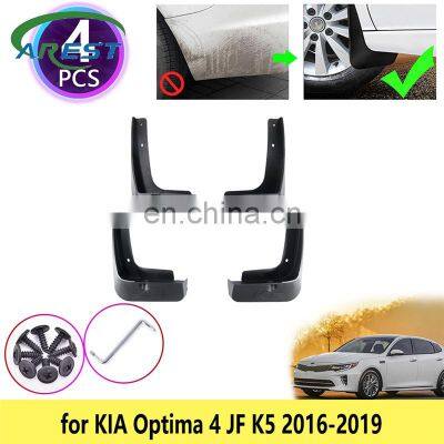 4PCS for KIA Optima 4 JF 2016 2017 2018 2019 K5 Cladding Mudguards Mudflaps Fender Mud Flap Splash Guards Car Wheel Accessories