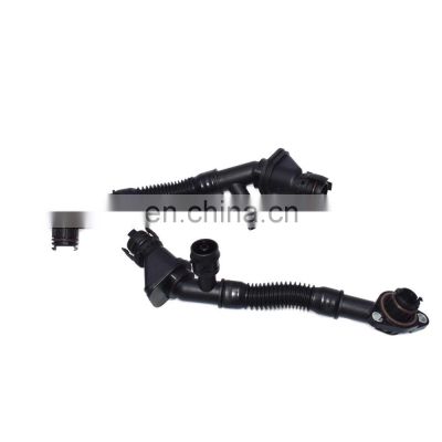 New 2 PCS Breather Hoses LEFT & RIGHT 11157646086 For BMW 550i 650i