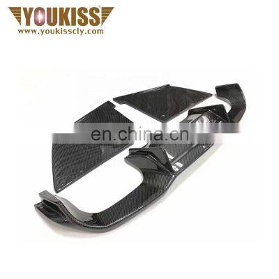 Carbon fiber rear bupmer lip For BMW F87 M2 MTC style diffuser