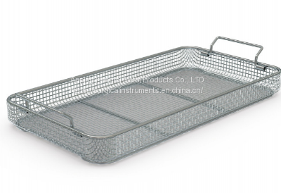 Wire mesh screen baskets Stainless Steel Instrument Trays