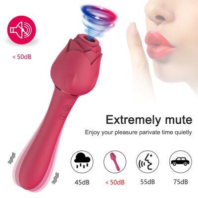 dropshipping Powerful Rose Sex Toy Vibrator For Women Clitoris Nipple Clit Sucker Vacuum Stimulator Dildo Vibrators Female Toys for Adults 18