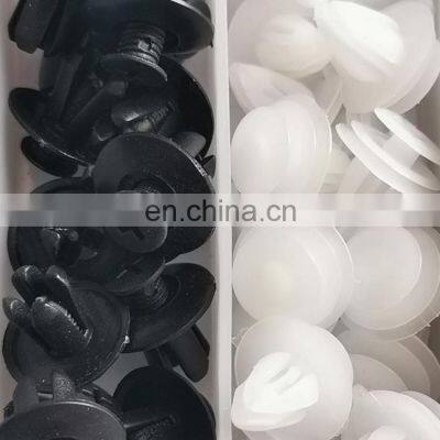 150pcs Auto Fastener Clip Car Body Fender Push Retainer Pin Rivet Clips Bumper Door Trim Panel Retainer Fastener Kit