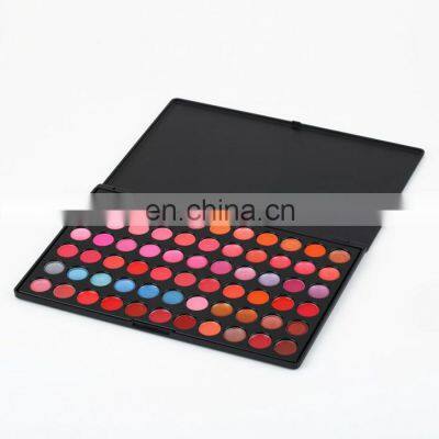 Professional 66 Color  Lip Gloss Lipstick Cosmetic Makeup Palette Fashion