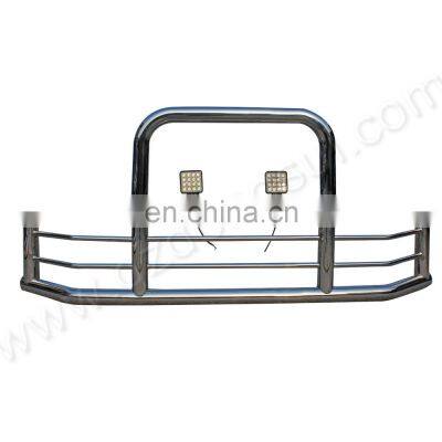 Factory 304 S/S Semi Truck Deer Guard Front Bumper For Vnl