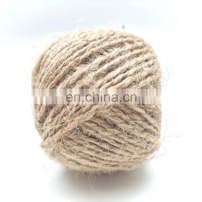 DIY Hotest Wholesale Nature Jute Burlap Durable Hemp Rope for Decoration Gift Packaging photo-5