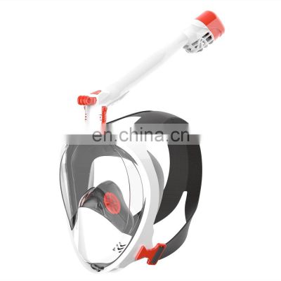 2021 New Trend Amazon Explosion 360  Rotating Breathing Tube Anti Fog Full Dry Snorkeling Mask