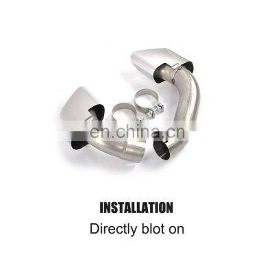 Stainless Steel F16 Exhaust Tips for BMW F16 X6 2014-2017 photo-2