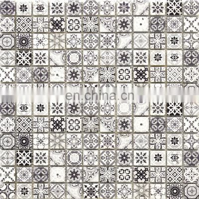 3D Style Brick Tiles Light Yellow And White Color Natural Stone Mosaic Cultural Stone Mosaic