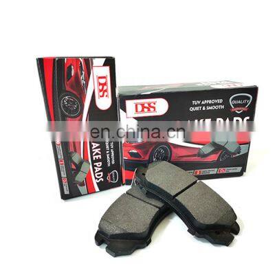 DSS Brand automotive disk break pad for Hyundai Elantra korean disc brakes pad for Kia Optima car spare parts