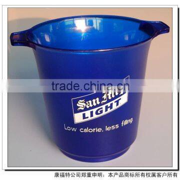 SGS Johnnie Walker Round Ice Bucket Plastic Material Plastic Ice Buckets for Party photo-5