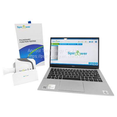 SpiroPower Q Ultrasonic Pulmonary Function Testing Machine Portable Spirometer System photo-3