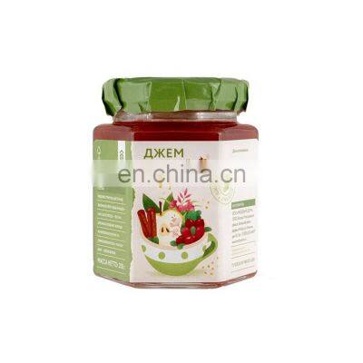 Apple with cranberry and cinnamon jam confiture  premium fruit jam