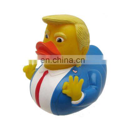 Promotional Bulk Rubber Ducky Weighted Floating Sound Squeaky Rubber Duck Bath Toys for Kids Gifts