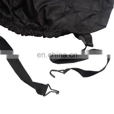 Waterproof Sun Protection Auti-UV Rain Snow Polyester Half Body Car Covers For Jeep Wrangler JK JL photo-2