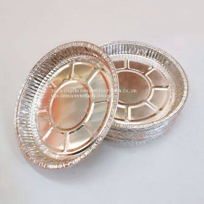 8.5inches Disposable Aluminum Foil Pizza Platter Baking Dish photo-5
