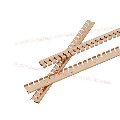 BeCu Spring EMC EMI Strips SMD Gold Spring BeCu Metal Strips Wide Variety Of Profiles And Mounted Methods photo-2