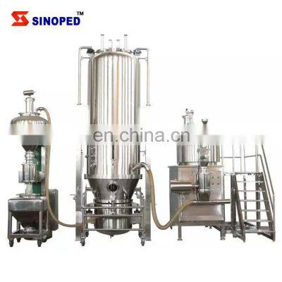 sinoped fluid bed granulator; Fluid bed granulating drier