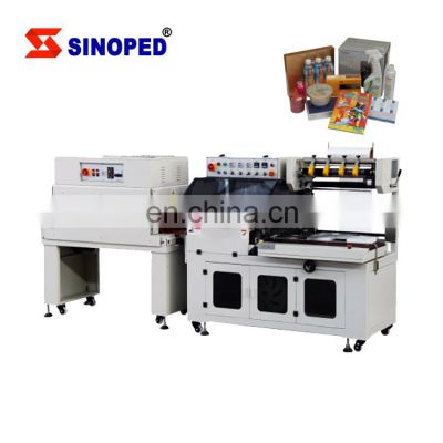 Hot Sale Automatic Pe Film Heat Shrink film Wrapping Machine For Bottle