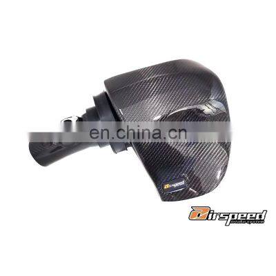 Full-dry Carbon Fiber Process Hood Retrofit Vents Cold Air Intake System Intake Kit for MAZDA Atenza 2.5L CX-4 2.0L