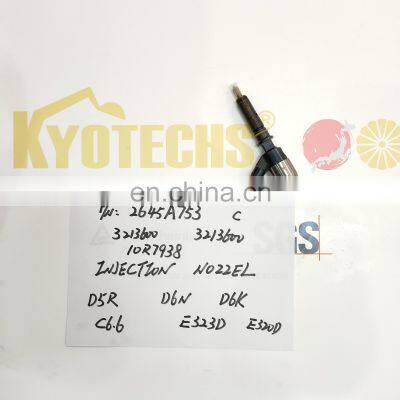 321-3600 10R7938 3645A734 C6.6 C4.4 Engine Injector For E323D E321D E323DL E321DL photo-4