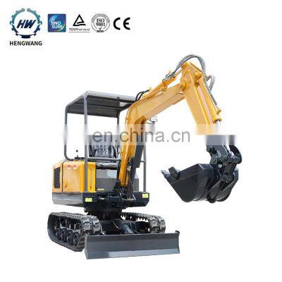 China Manufacturer price 1.8 ton excavator 2ton mini excavator with CE EPA approved