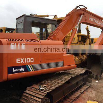 Used hitachi ex100 crawler excavator