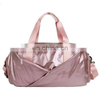 High Quality Custom Logo Waterproof Gym string bags womens Gym fitness travel bags
