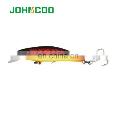 JOHNCOO Sinking Wobbler 60SR Fishing Lure 60mm 4.5g Sinking Vibrating Minnow Wobbler Lure Bass Pike Peche Isca Artificial Bait