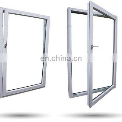 New design picture cheap aluminum double glass window and door price aluminum frame casement window for home