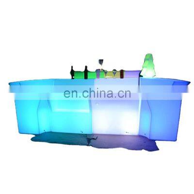 mini bar counter furniture/remote control color change movable LED bar counter for party event wedding decoration