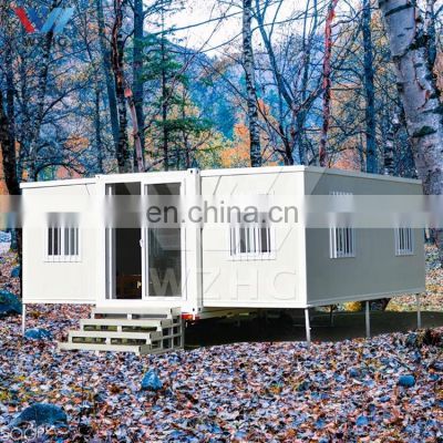 2 Bedroomss 40Ft Finished Drawing 40Ft Expandable Container House With Solar