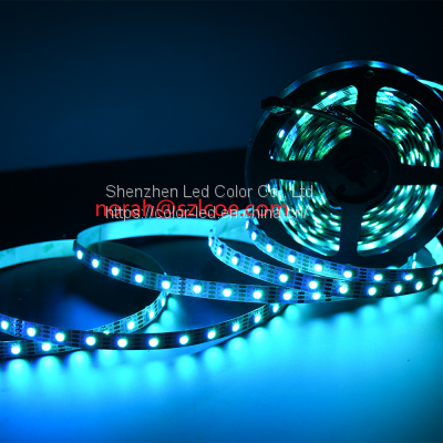 DC5V LC8813 60Leds Per Meter 5050 Addressable Full Color Digital Pixel RGB Led Pixel Strip photo-5