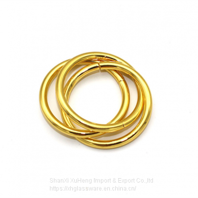 Fast Shipping Gold Silver Colored Napkin Ring For Wedding Table Decoration photo-5