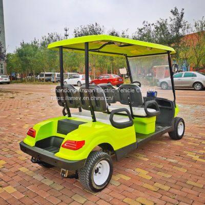 Electric Golf Cart ,two Rows 4 Seats,48V or 72v AC Moter