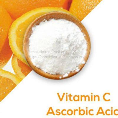 Factory Direct Supply High Purity Food Ingredients 99% Vitamin C Ascorbic Acid 100-200 Mesh Ascorbic Acid CAS 50-81-7