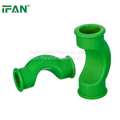 IFAN Free Sample Plastic PPR Adaptor Accessories Plumbing Water Tube Coupling Fittings