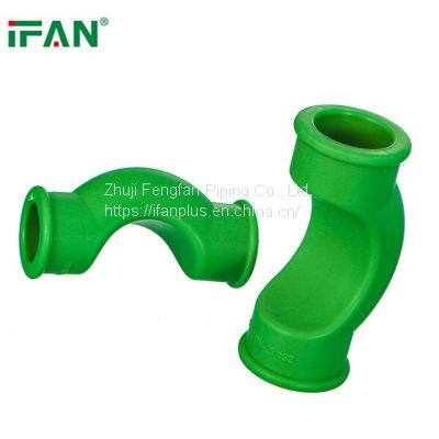 IFAN Customized Plastic Plumbing Pipe Accessories PPR Coupling Fittings PPR Tube Fittings