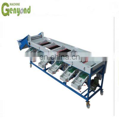 Automatic sweet potato grading machine